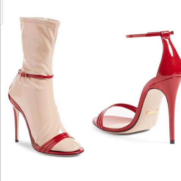 New Gucci ILSE Red Sandal red - Picture 8 of 8